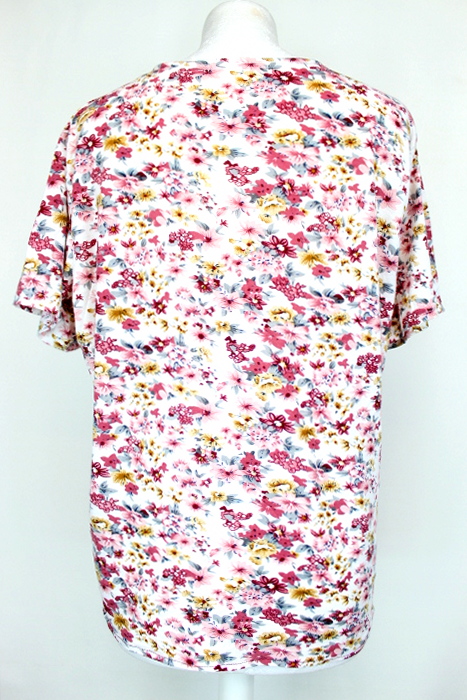 T. shirt fleuri Huang Mode taille 42-44