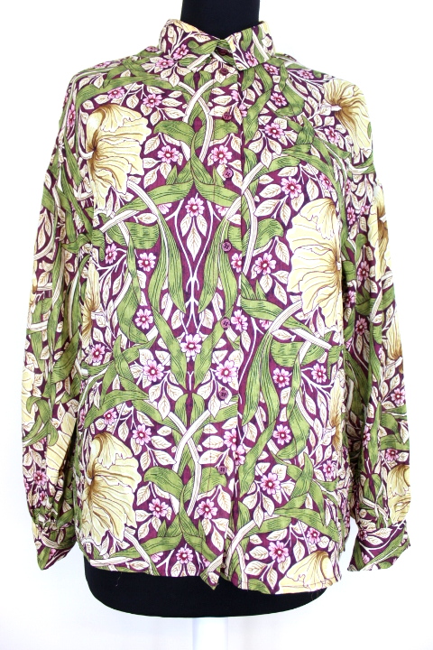 Chemisier floral H&M taille 34 - friperie occasion seconde main