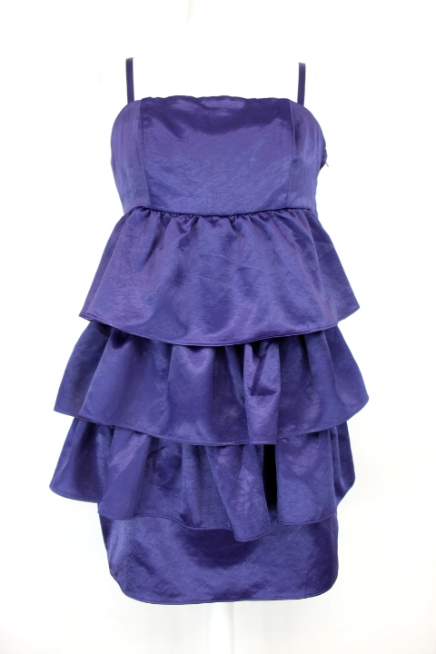 Robe bustier violet Divided taille 40