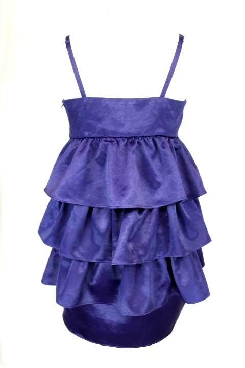 Robe bustier violet Divided taille 40