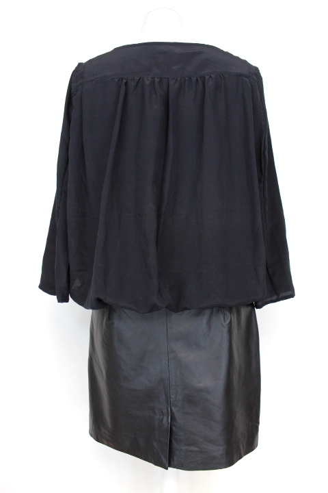 Robe jupe cuir Dress Gallery taille 36