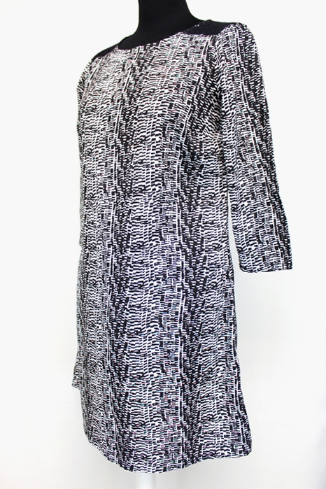 Robe noir et blanc K Woman-Kiabi taille 36