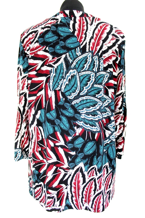 Blouse motif plumes Armand Thierry taille 40