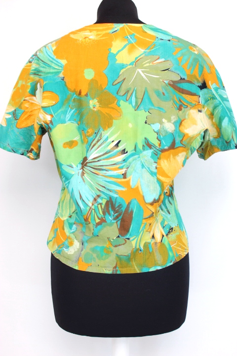 Chemisier tropical Sym taille 38