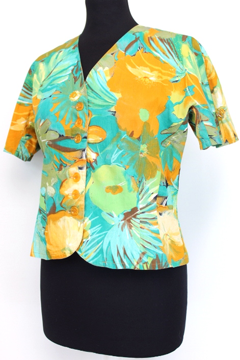 Chemisier tropical Sym taille 38