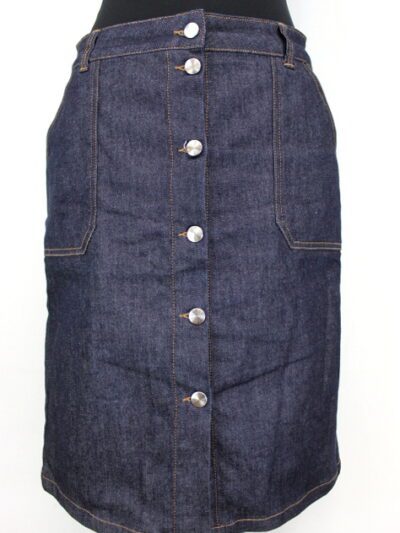 Jupe jean boutonnée Galeries Lafayette taille 46 - friperie femmes, vêtements d'occasion, seconde main