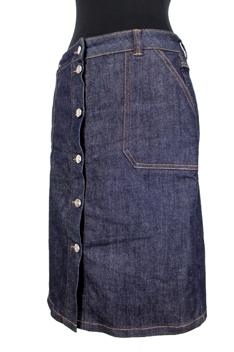 Jupe jean boutonnée Galeries Lafayette taille 46