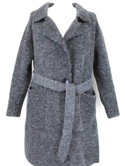 Manteau aspect laine bouillie CH Fashion taille 44 - friperie femmes, vêtements d'occasion, seconde main