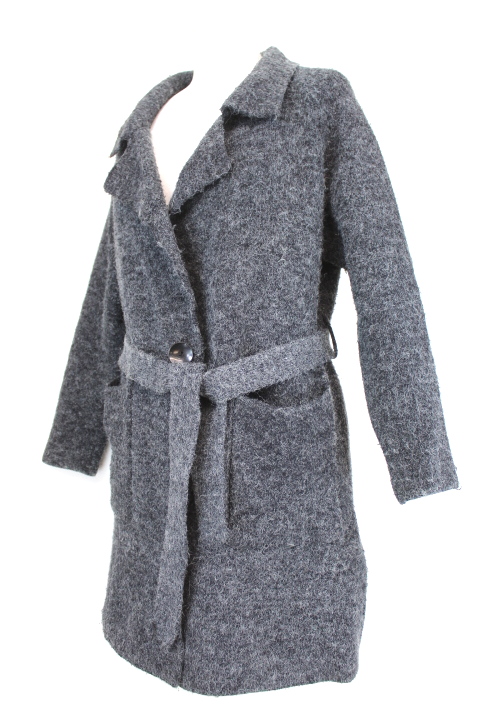 Manteau aspect laine bouillie CH Fashion taille 44