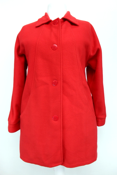 Manteau rouge Magnet taille 46/48-friperie occasion seconde main