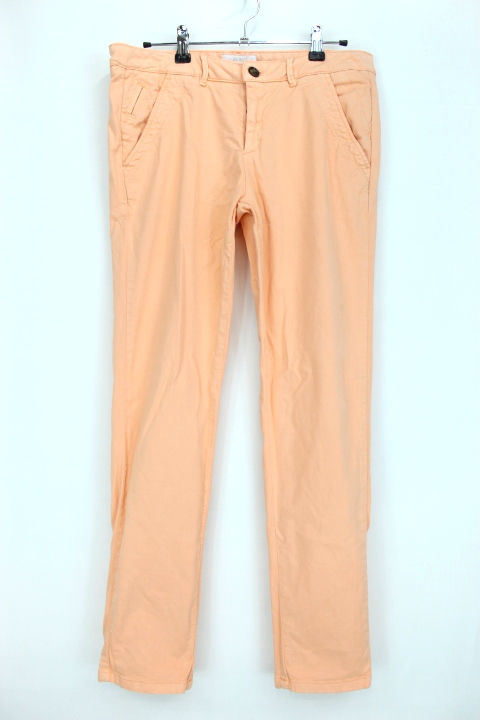 Pantalon abricot demi-saison Reiko taille 40 - friperie femmes, vêtements d'occasion, seconde main