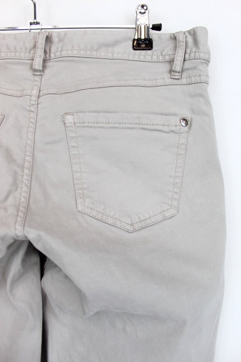 Pantalon type jeans avec fermetures éclairs décoration DDP taille 38