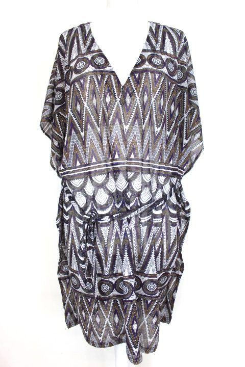 Robe oversize transparente H&M taille 42-friperie vêtement occasion