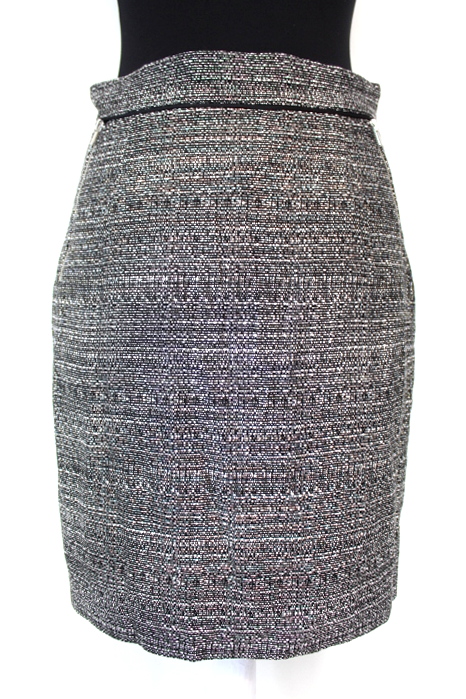Jupe tweed poches zippées H&M taille 40-occasion seconde main