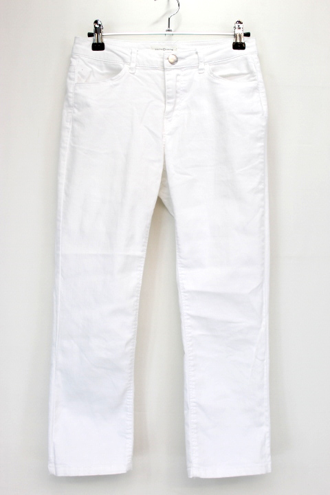 Pantalon blanc Cache Cache taille 36-friperie occasion seconde main