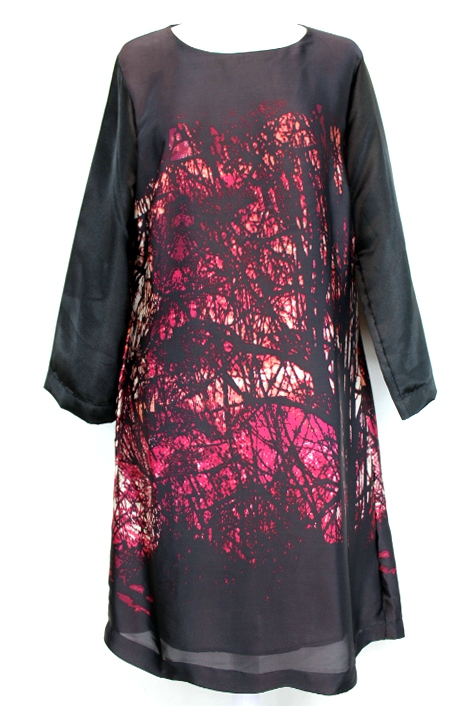 Robe large zippée dos H&M taille 40-vêtement seconde main occasion