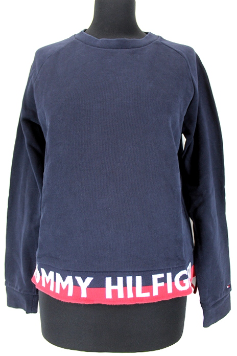 Sweat avec logo Tommy Hilfiger taille 38-friperie occasion seconde main