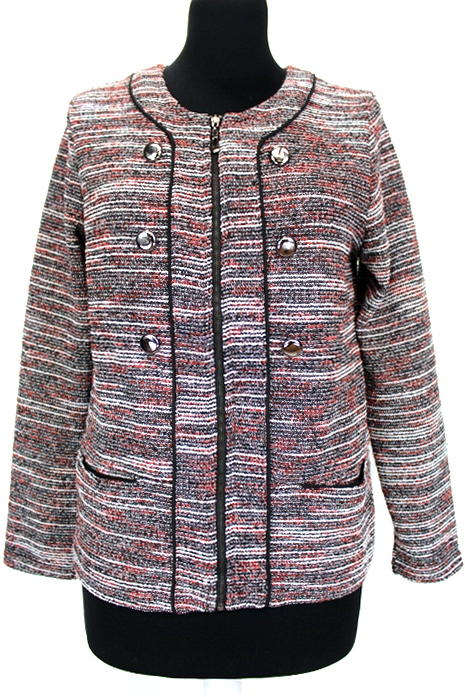 Veste façon tweed Armand Thiery taille 36 6- friperie occasion - seconde main