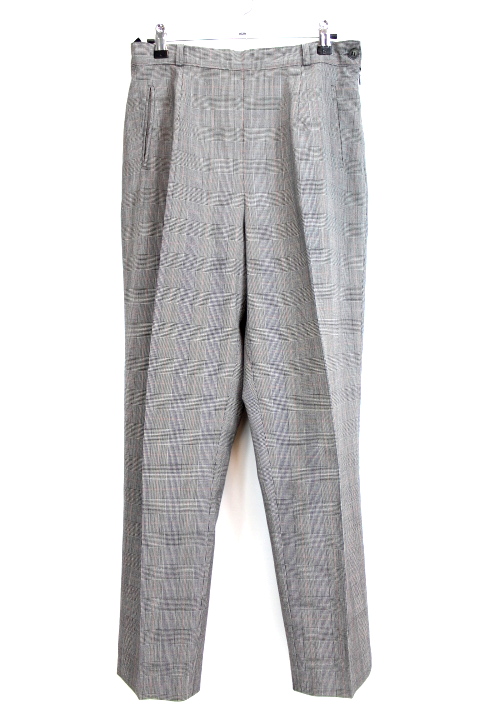 Pantalon tissu Prince de Galles Alain Manoukian taille 40 - friperie femmes, vêtements d'occasion, seconde main