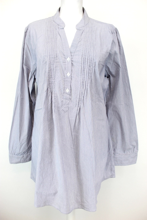 Blouse à fines rayures - Damart - Taille 48 - Friperie seconde main