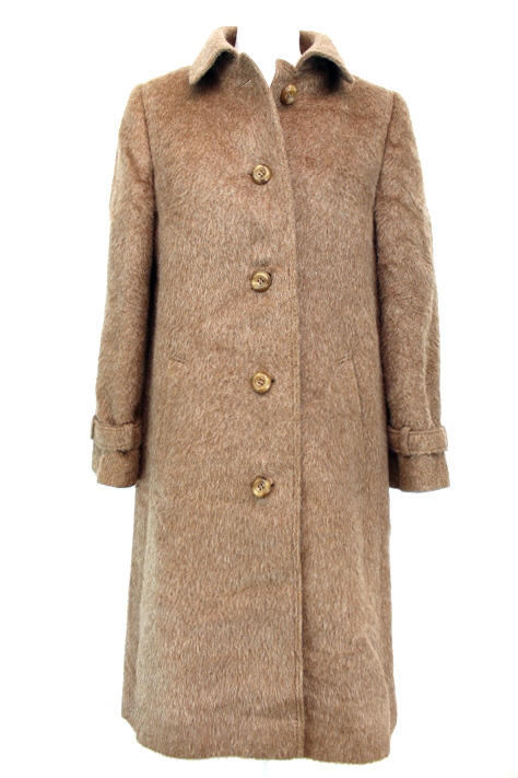 Manteau 100 % laine Jeanne Montaigne taille 46 - friperie femmes, vêtements d'occasion, seconde main