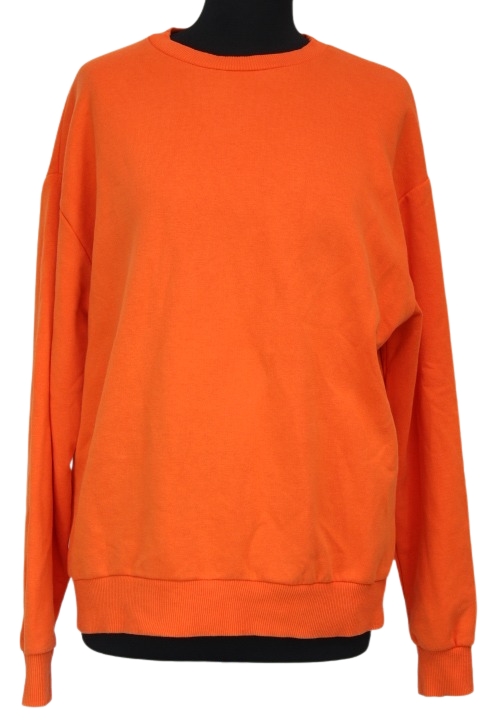 Sweat orange Pimkie taille 38-40 - friperie femmes, vêtements d'occasion, seconde main