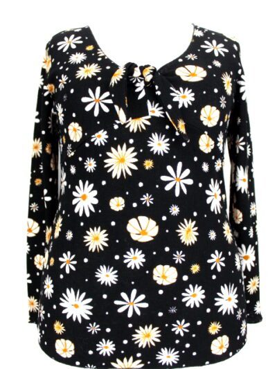 Top motif fleurs Pimkie taille 40-friperie occasion seconde main
