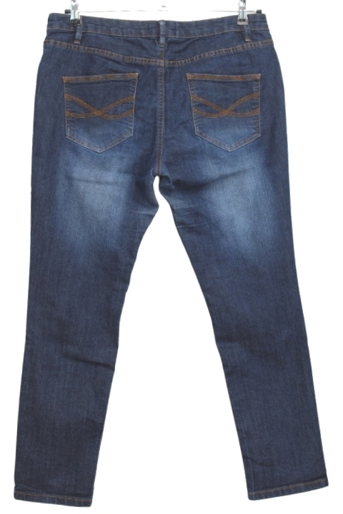 Jeans avec parties délavées - John Baner - Taille 44 - Friperie - Seconde main