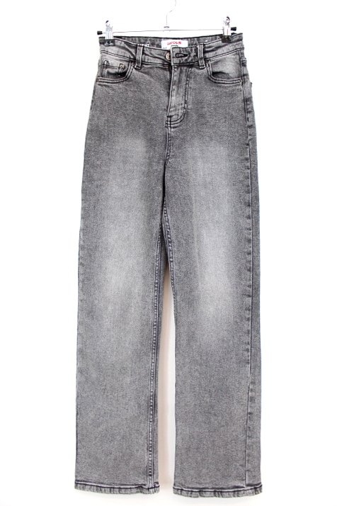 Jeans large avec parties délavées - JENNYFER - Taille 32 - Friperie - Seconde main