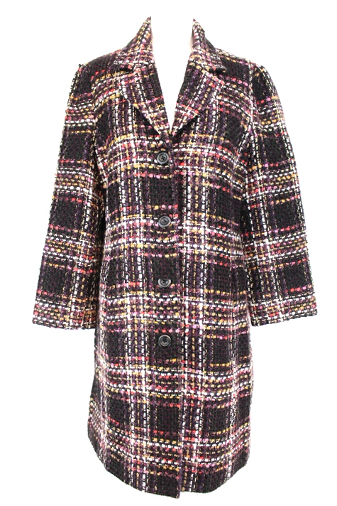 Manteau en tweed Xanaka taille 42 - friperie femmes, vêtements d'occasion, seconde main