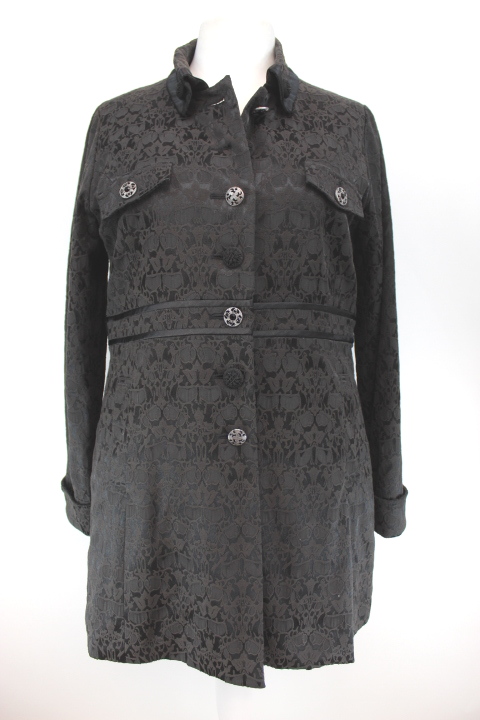 Manteau texture légère Bréal taille 44 - friperie femmes, vêtements d'occasion, seconde main