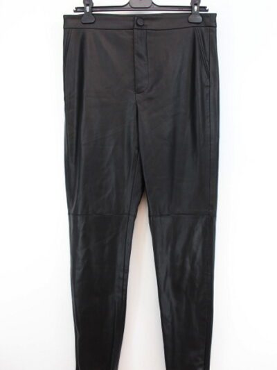 Pantalon similicuir Zara Taille L-friperie occasion seconde main