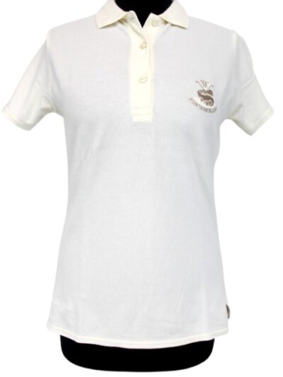 Polo golfeuse blanc cassé GLENMUIR taille S - recyclage