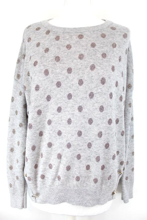 Pull à pois Naf Naf Taille 40-friperie occasion seconde main