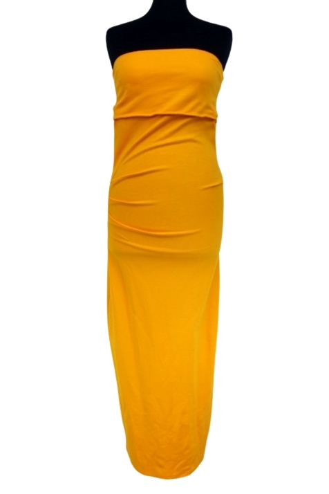 Robe moulante jaune soleil NEUVE Zara taille 40 - friperie femmes, vêtements d'occasion, seconde main