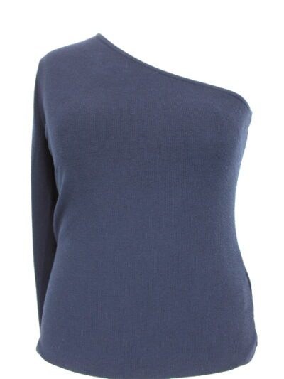 Tee shirt uni manche bleu KIABI taille L - friperie - orléans