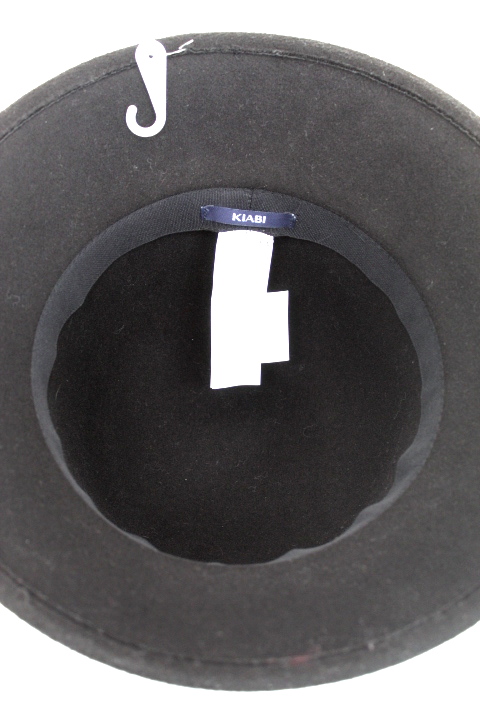 Chapeau rond et noir KIABI Taille L - XL - Friperie seconde main