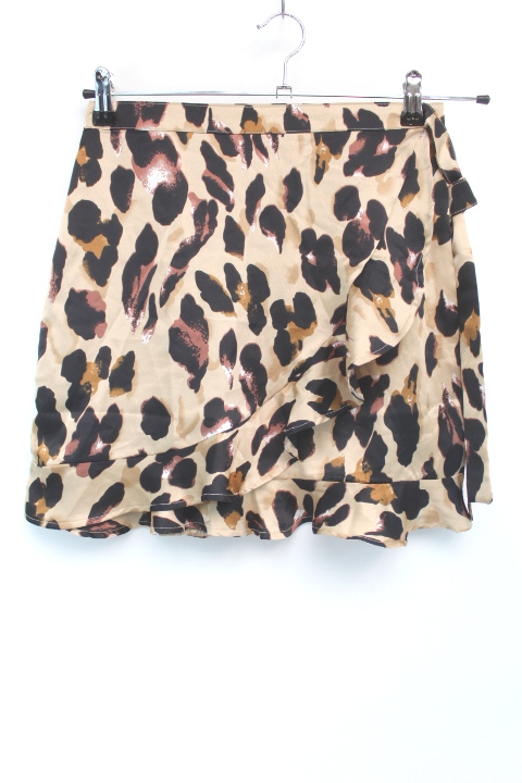 Jupe portefeuille léopard Nusty Gal taille 38 NEUVE - friperie femmes, vêtements d'occasion, seconde main