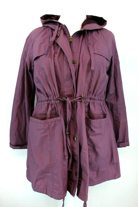 Manteau long en coton BNK taille 46 - vêtements femme occasion pas cher