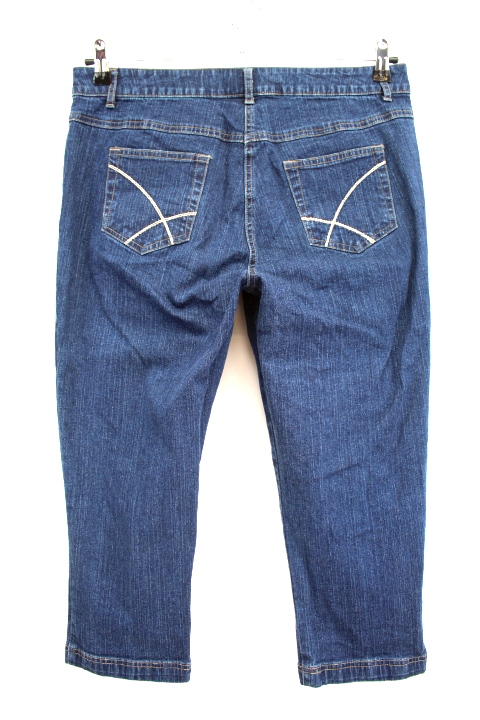 Pantacourt en jeans Damart Taille 44