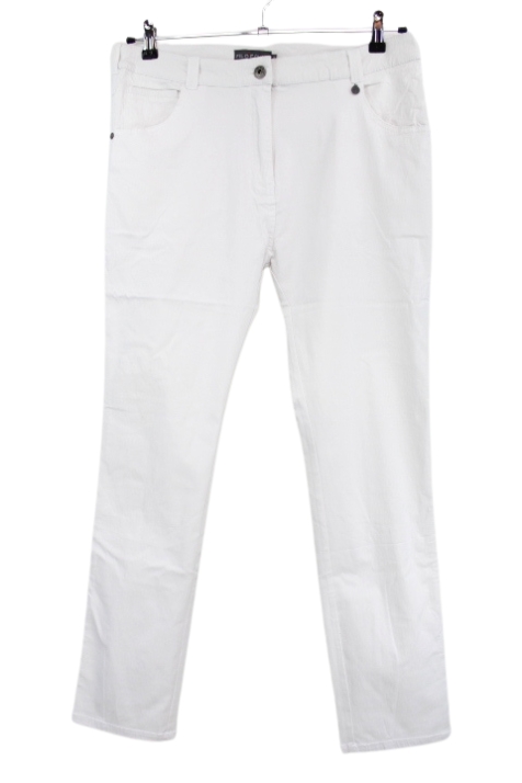 Pantalon avec poches arrière brodées Fil d'Écume taille 44 - friperie femmes, vêtements d'occasion, seconde main