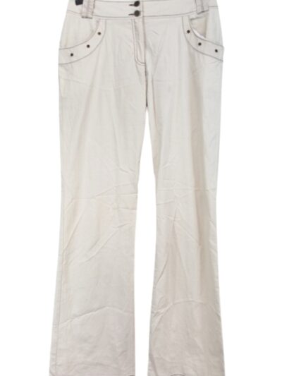 Pantalon léger avec poches décorées Pause Café taille 38 - friperie femmes, vêtements d'occasion, seconde main