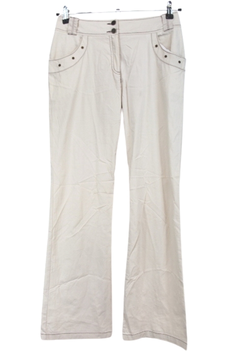 Pantalon léger avec poches décorées Pause Café taille 38 - friperie femmes, vêtements d'occasion, seconde main