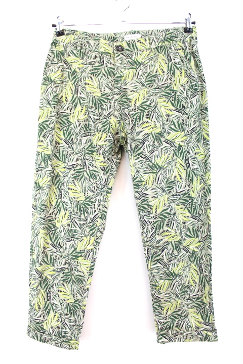 Pantalon motif plantes Cache Cache taille 40-friperie occasion seconde main