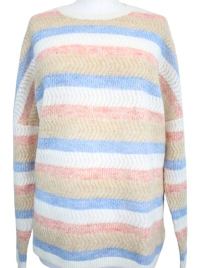 Pull couleurs pastel Camaïeu taille 3840-friperie occasion seconde main