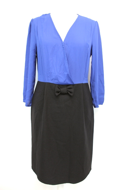 Robe bicolore Monrose taille 40-42 - friperie femmes, vêtements d'occasion, seconde main