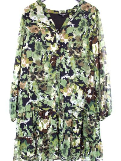 Robe fluide camouflage MS MONDE Taille 40 Orléans - Occasion - Friperie en ligne