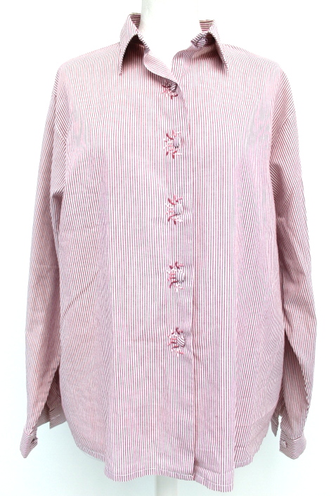 Chemise à rayures Flanelle taille 42-44 - friperie femmes, vêtements d'occasion, seconde main