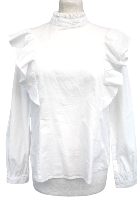Chemise à volants VERO MODA Taille 36 - Vêtement de seconde main - Friperie en ligne