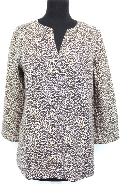 Chemise léopard 123 taille 42 - friperie femmes, vêtements d'occasion, seconde main